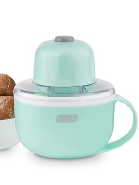 Dash my Mug Ice Cream Maker / Mint Green Electric Ice Cream Maker.